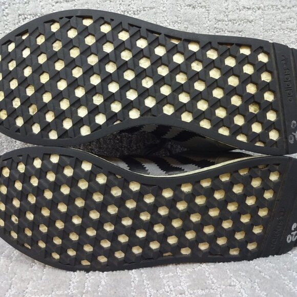 ADIDAS Iniki Men’s Size 11 US Gray Four Core Black Athletic Running Shoes BY9732 - Picture 6 of 11